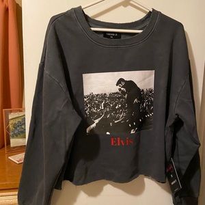 Elvis crop sweater